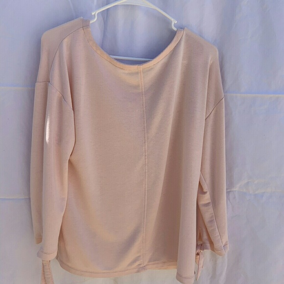 Loft Tie Cuff Long Sleeve - size small - Picture 3 of 4